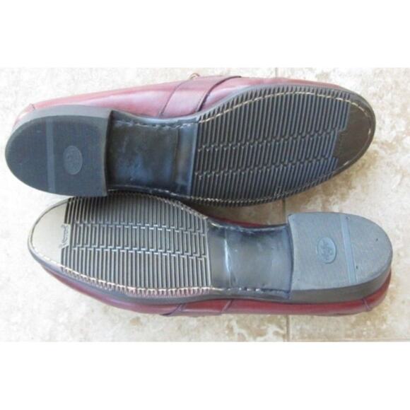 Bill Blass Vintage Leather Loafers Size 12 EUC New Outsoles